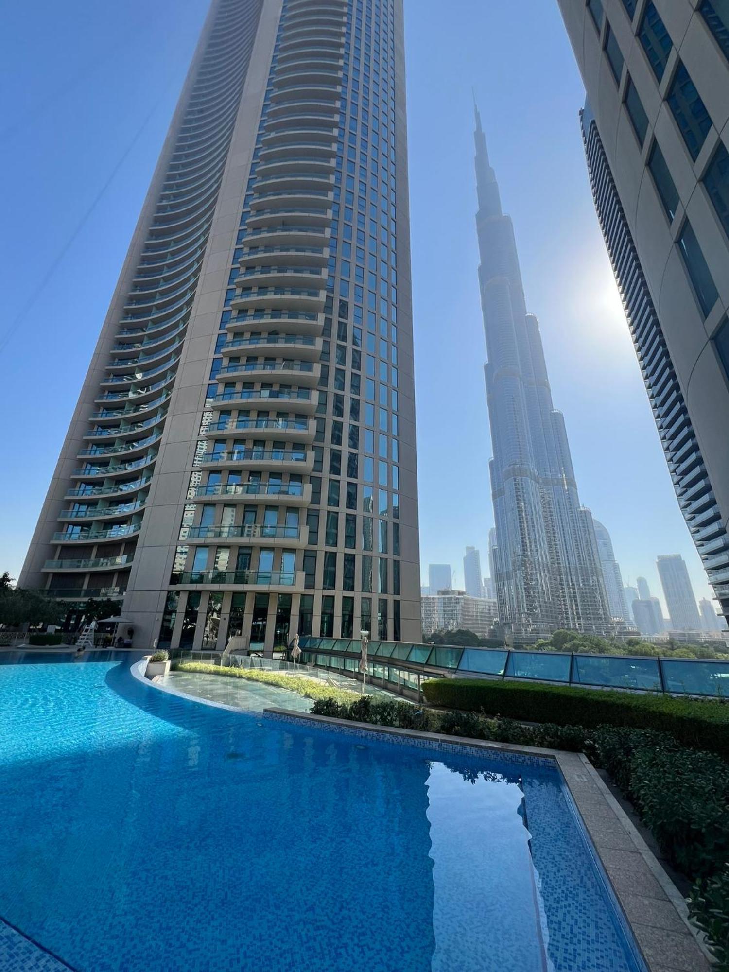 Prestige Living 1Br With Full Burj Khalifa View By Auberge Dubai Eksteriør billede